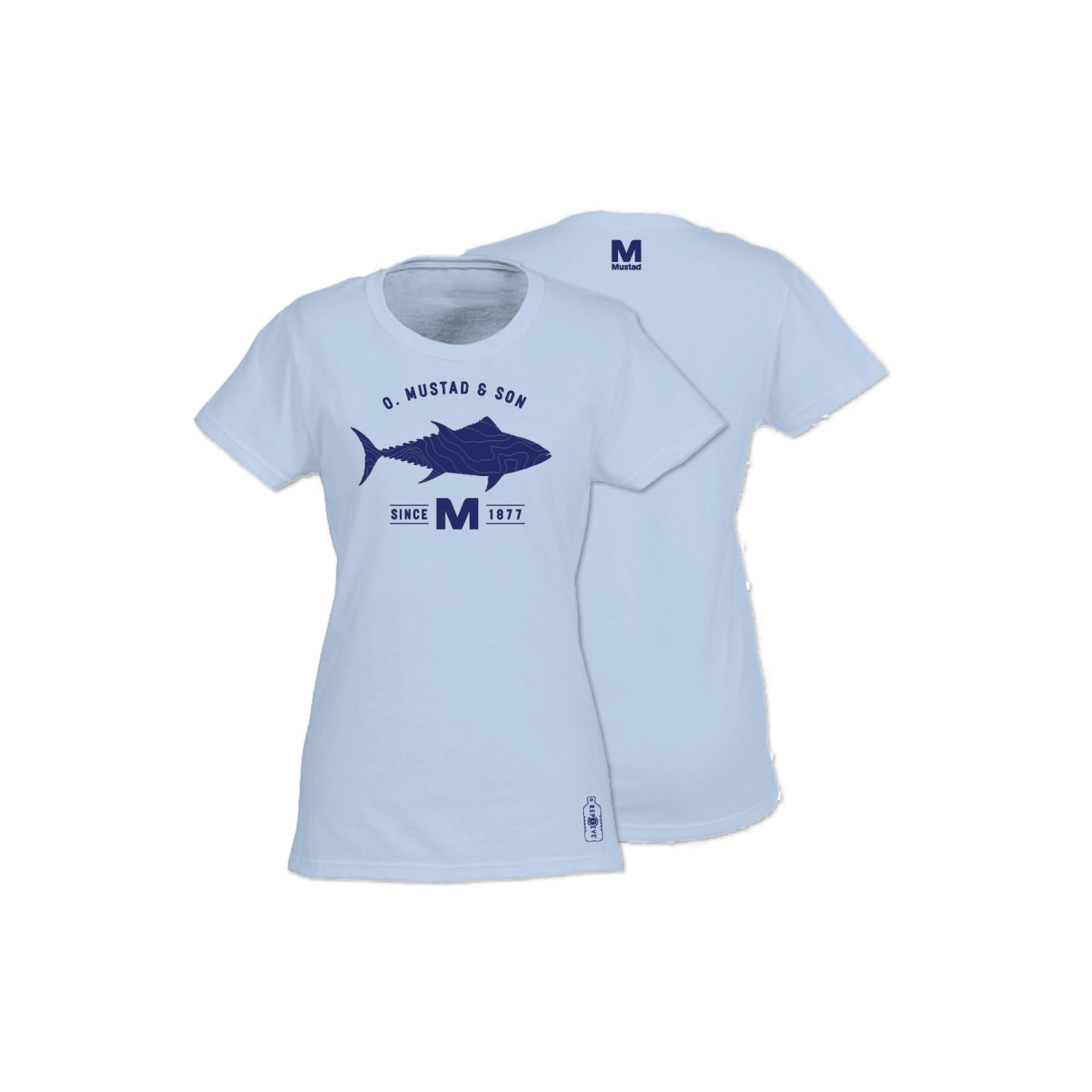 Women's Blue Tuna Short Sleeve Shirt