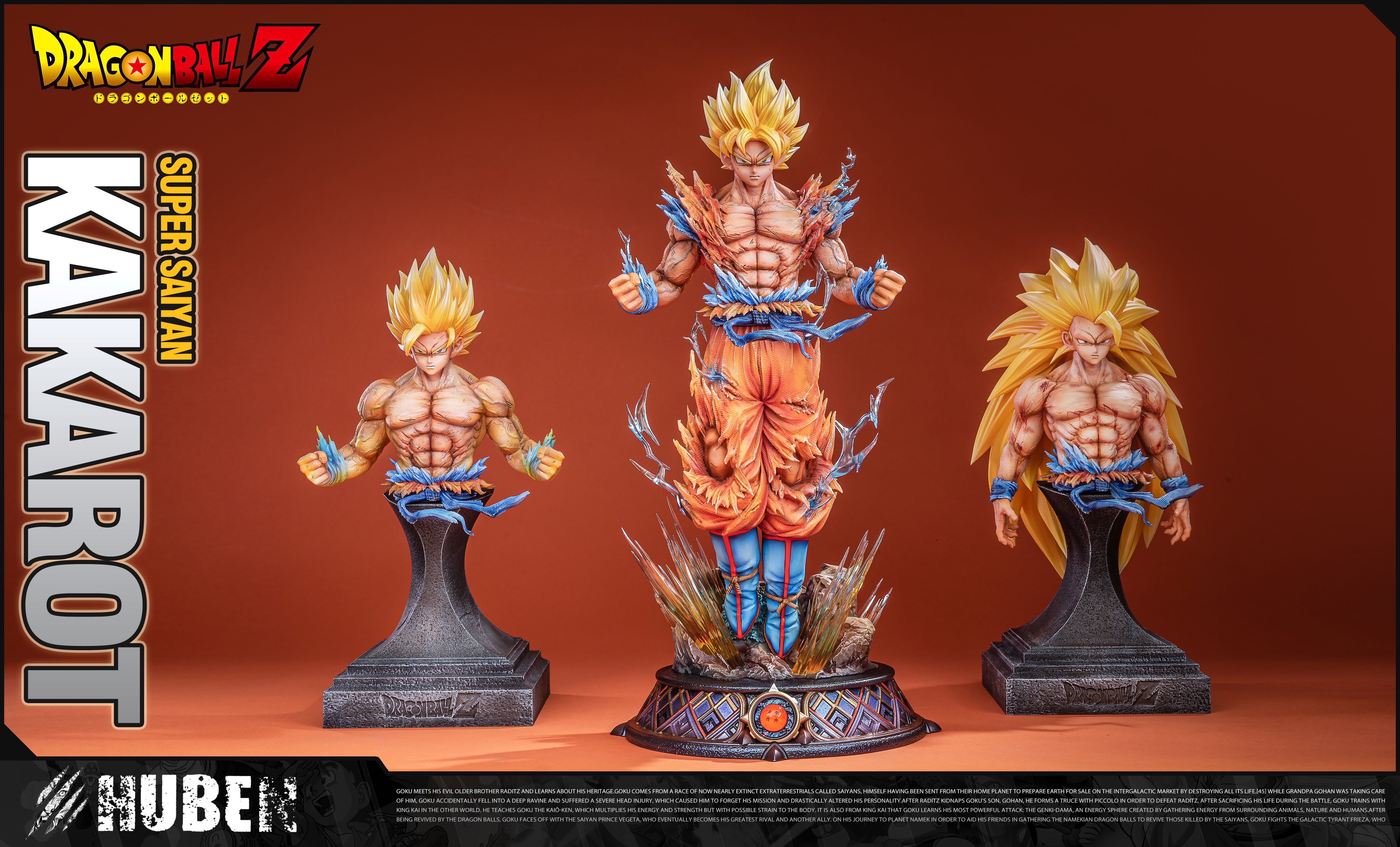 dragon ball z statue collection