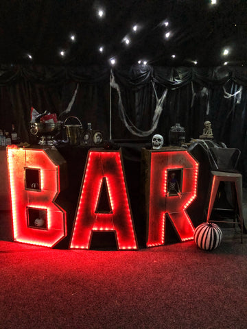 Halloween corporate party - team building day | Bespoke props for corporate events by Rock the Day Essex