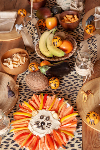 Safari themed kids party food