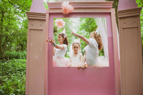 Princess themed kids party Essex | Prop hire and event styling by Rock the Day