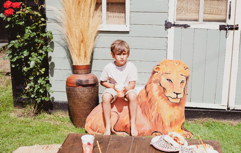 Bespoke party props | Safari kids party | Event styling by Rock the Day Essex | Party hire services 