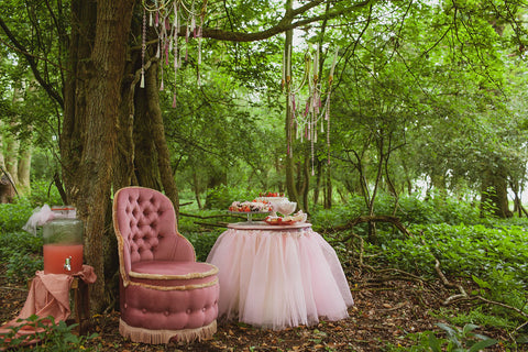 Princess themed kids party Essex | Prop hire and event styling by Rock the Day