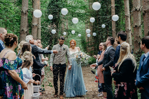 Wedding aisle by Rock The Day.