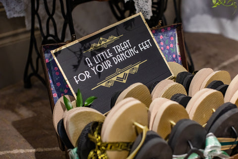 parsonalised wedding signage by Rock The Day