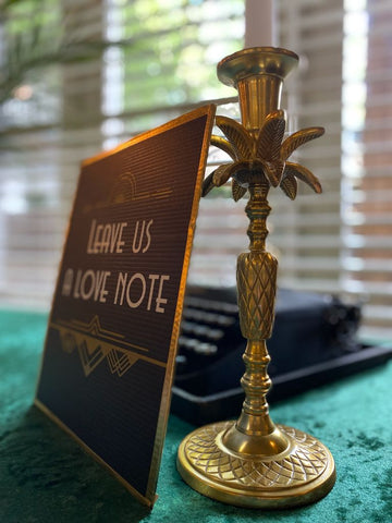 Great Gatsby party, bespoke signage, party props