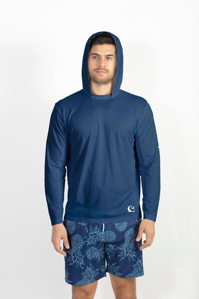 Seafoam Men's Fishing Hoodie