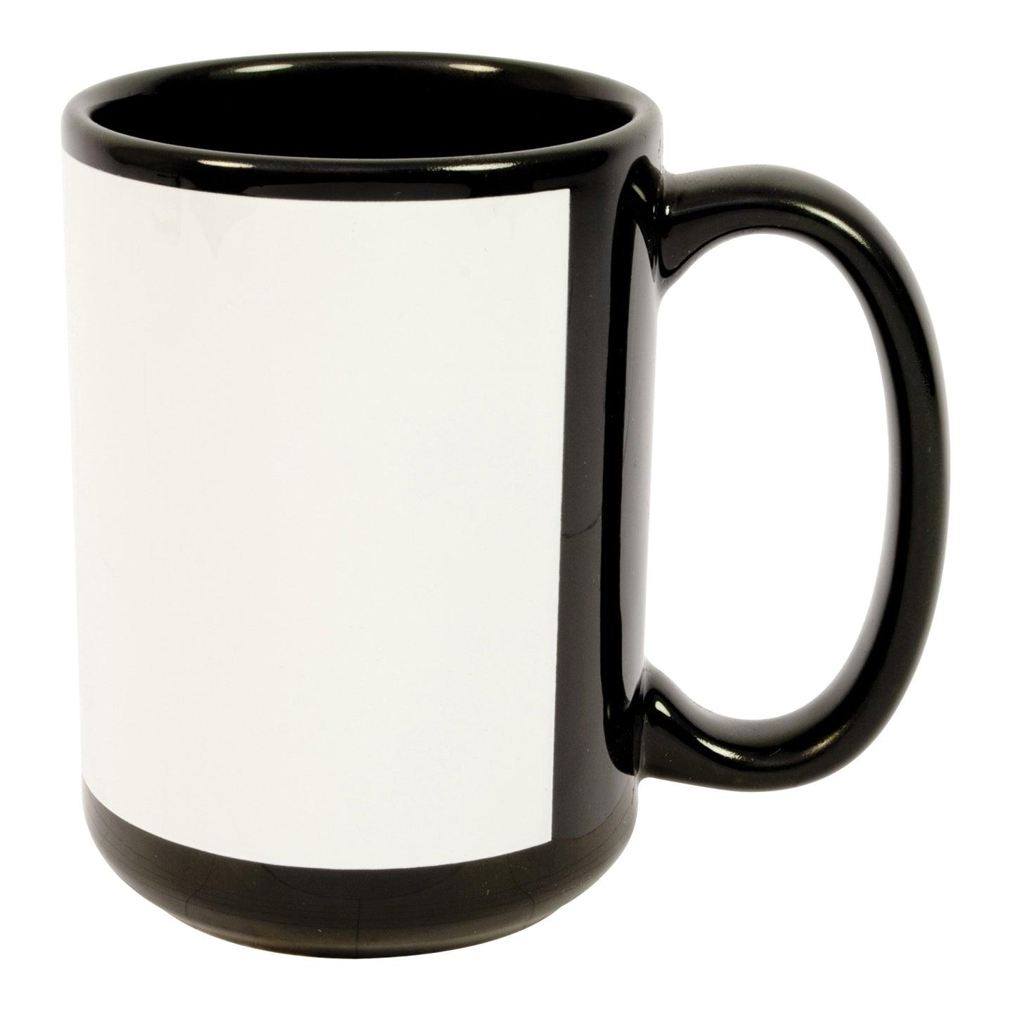 Conde Premium Bulk Mugs Sublimation Blank Ceramic Mug Black with