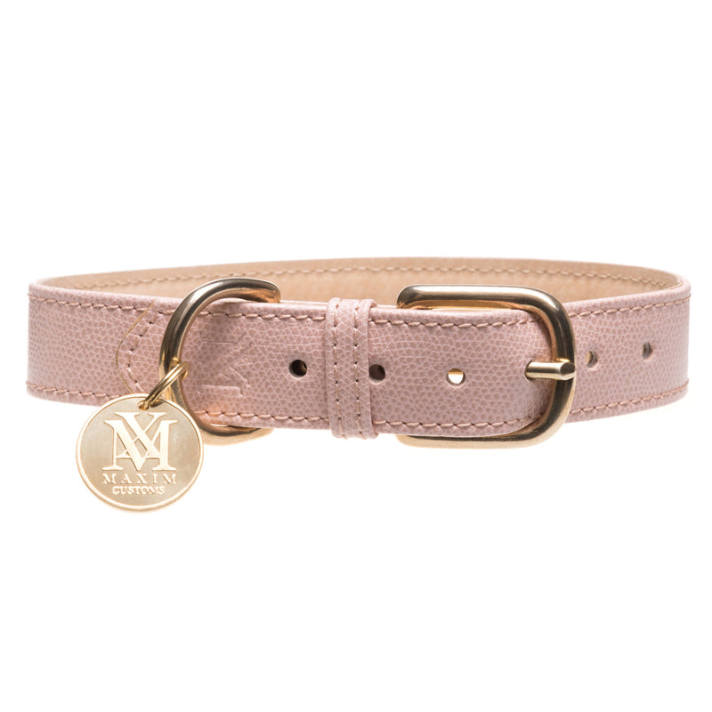 pink dog collar