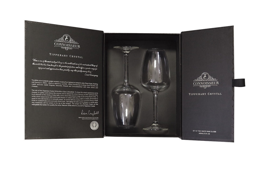 Tipperary Crystal Belvedere Set of 6 Wine Glasses