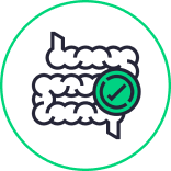 Improve gut health icon