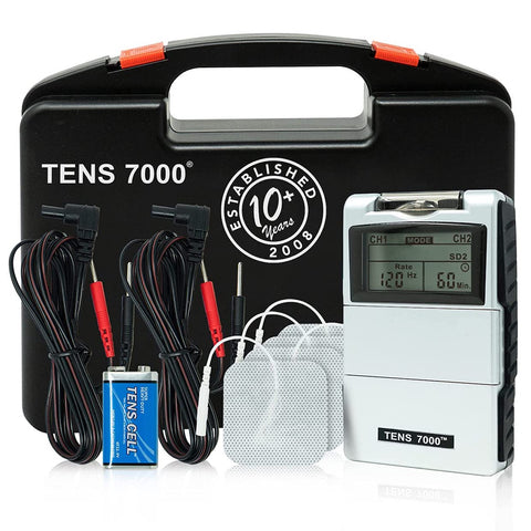 Total Power + Heat Transcutaneous Electrical Nerve Stimulation Unit –  Because Market