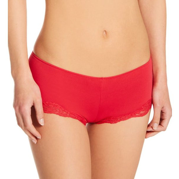 Delicious with lace hipster in red