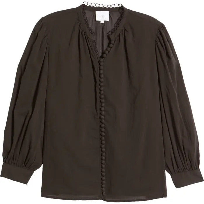 Cora Blouse in black