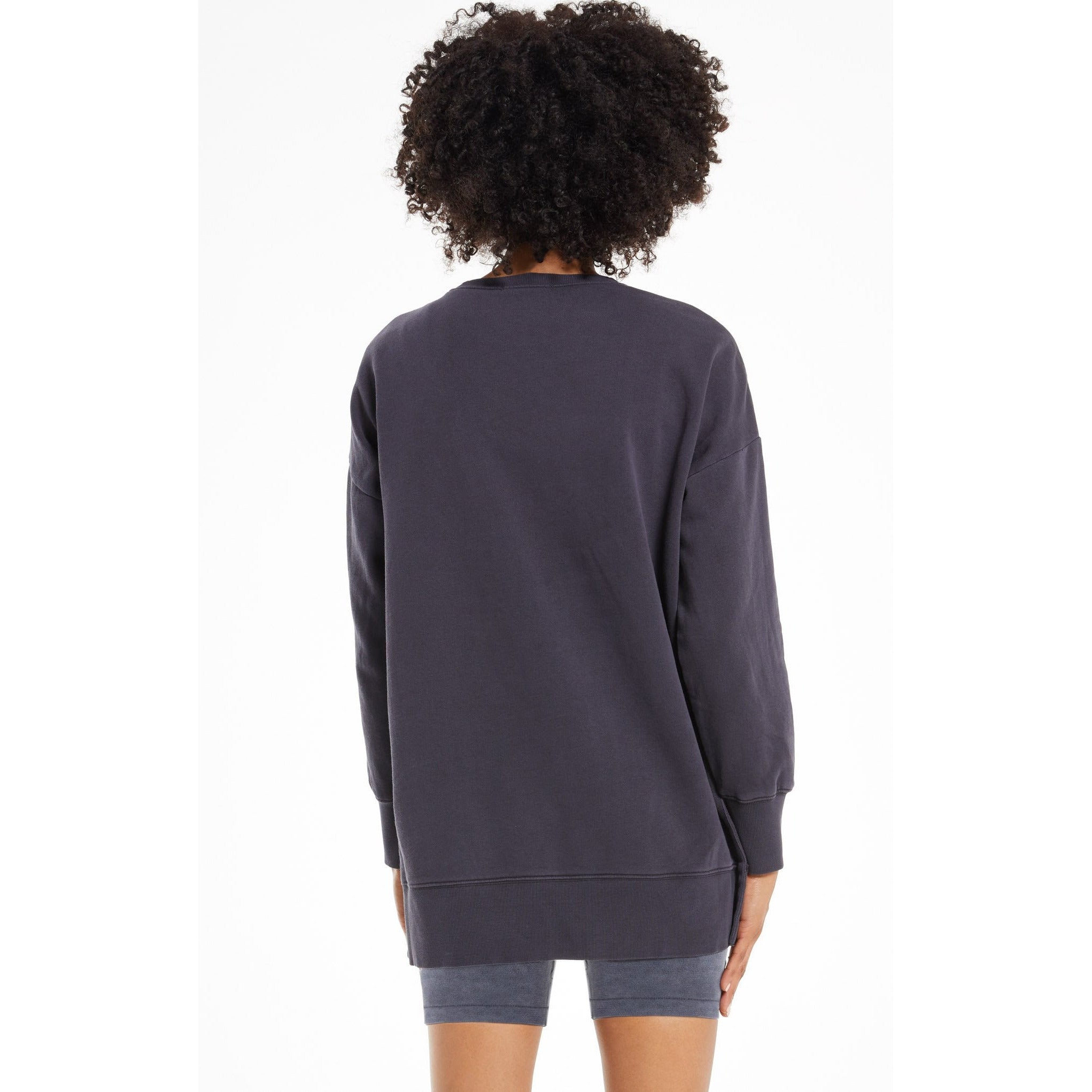 Layer Up Sweatshirt in washed black