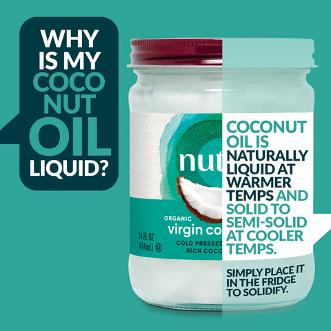 Why is my coconut oil liquid?