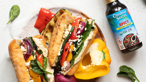 Get your dose of veggies with this hearty and flavorful grilled sandwich