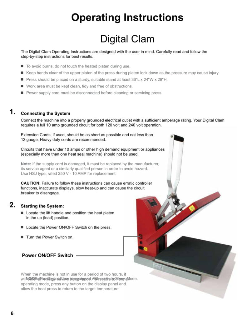 Siser Heat Digital Clamshell Heat Press – RQC Supply Ltd