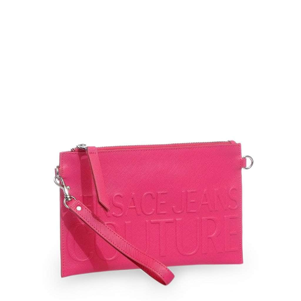 versace pink clutch