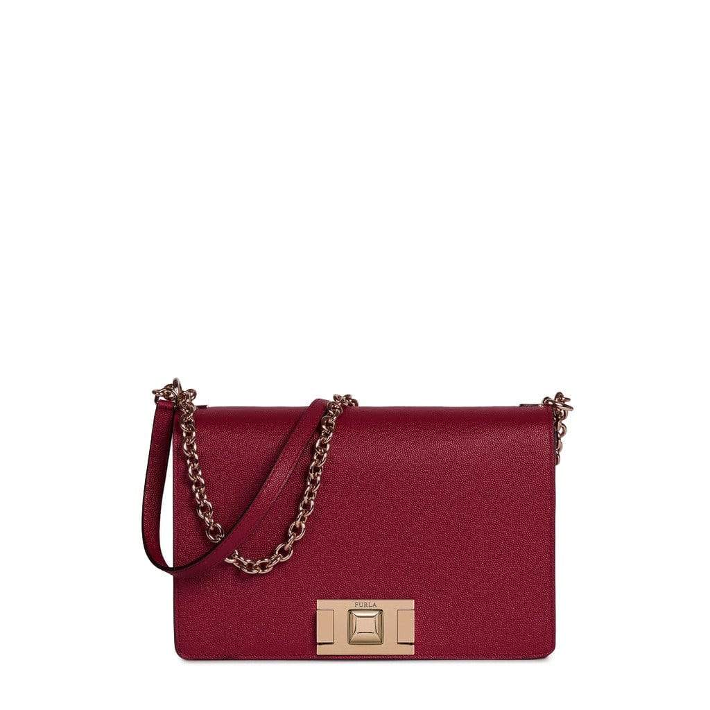 furla red shoulder bag