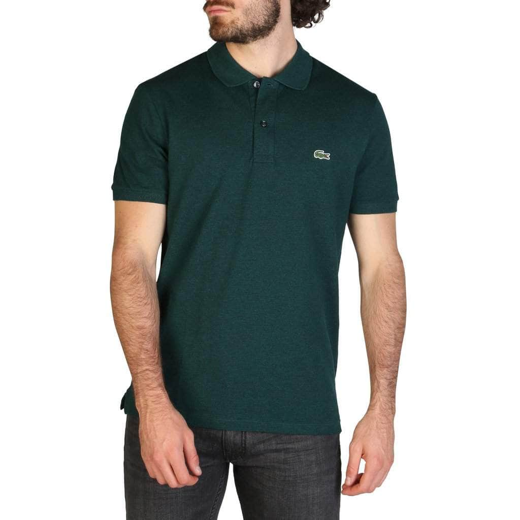 pine green lacoste shirt