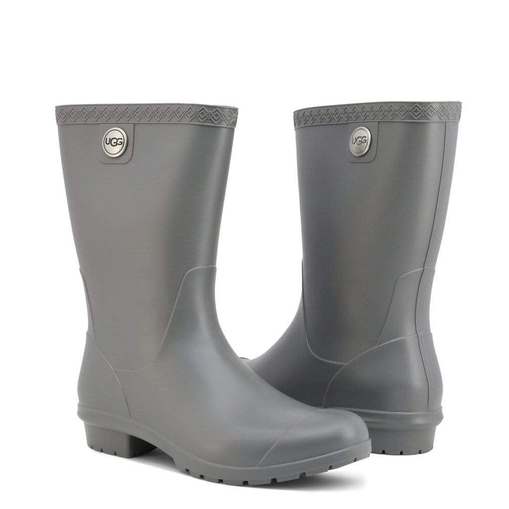 grey ugg type boots