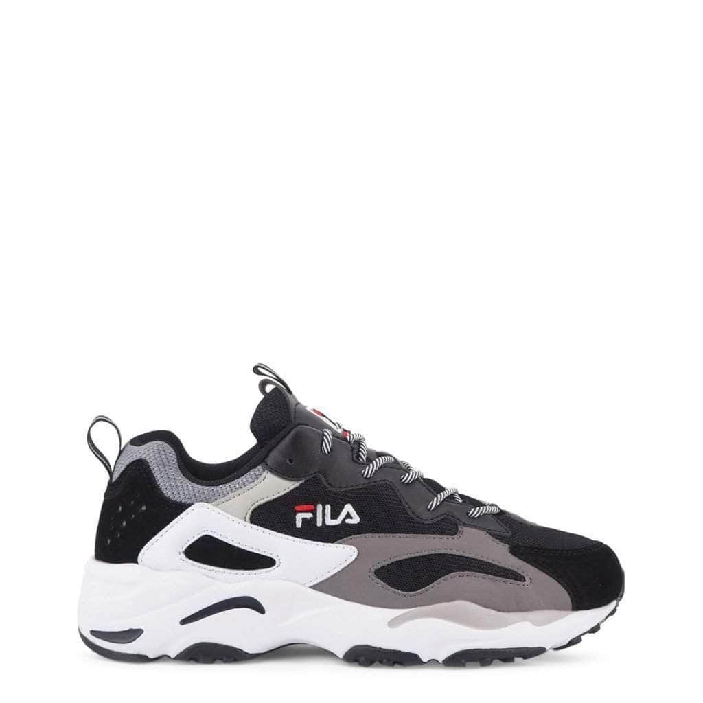 fila men's black sneakers