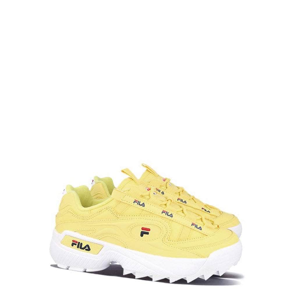 fila yellow sneakers womens