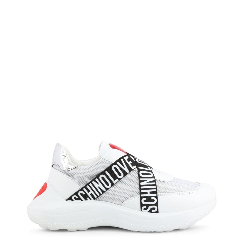 love moschino sneakers white