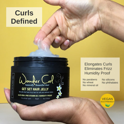 Get Set Hair Jelly for defined curls
