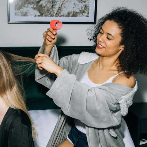 air drying african textured hair