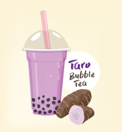 taro bubble tea taste