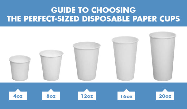 Guide To Choosing The Perfect Sized Disposable Paper Cups Dive In 3459