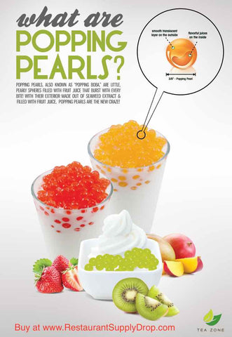 What is Boba?  Popping Pearls