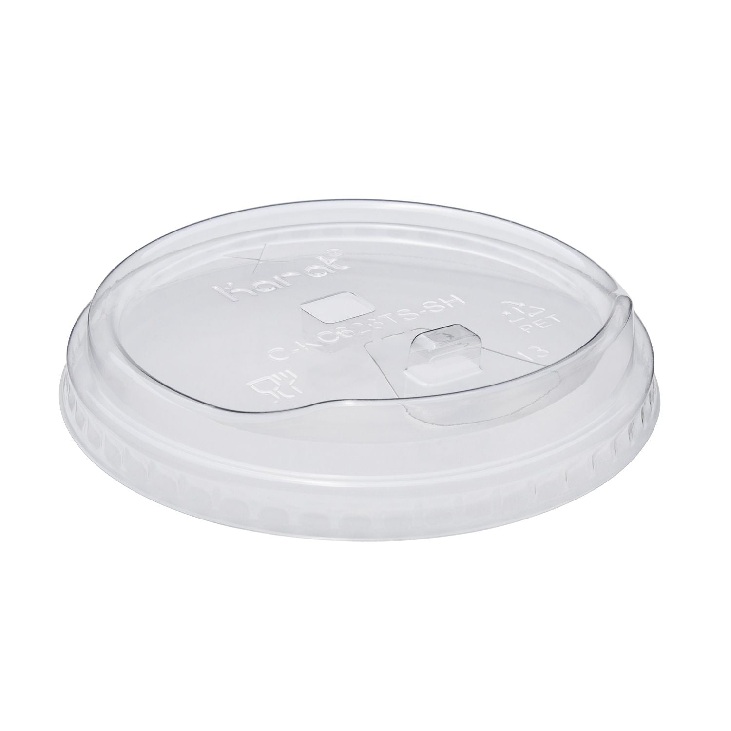Yocup Company: Yocup Clear Flat Lid For 18/24/32 oz 7 Plastic