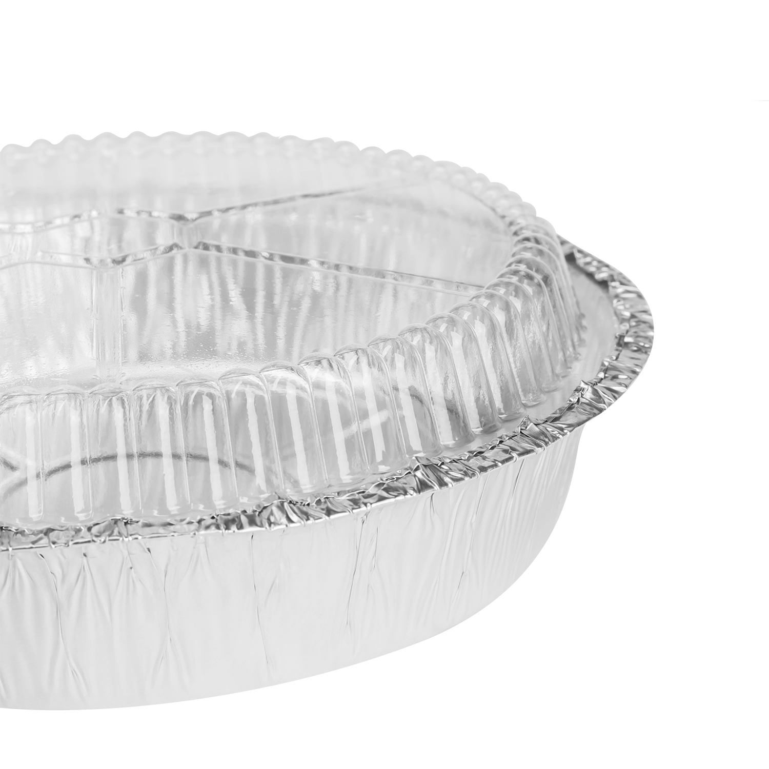 Aluminum Foil Containers 8" Round Buy Medium Foil Take Out Boxes