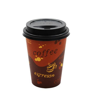 12 oz paper coffee cups with lids