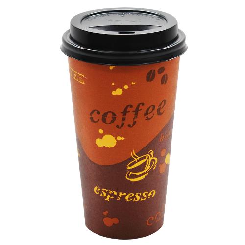 20 oz disposable coffee cups with lids