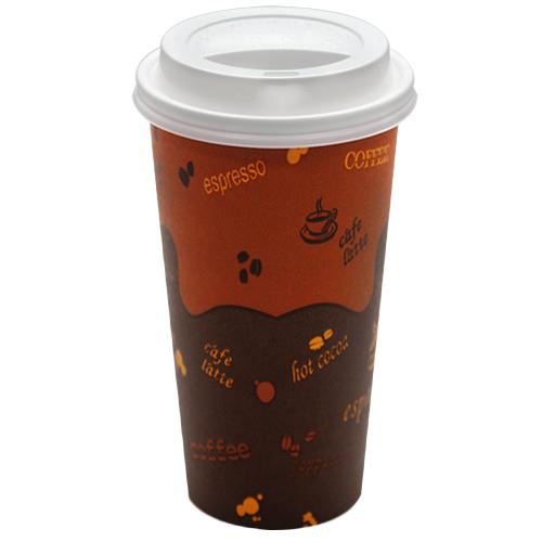 20 oz paper coffee cups with lids