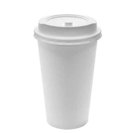 16 oz white paper cups