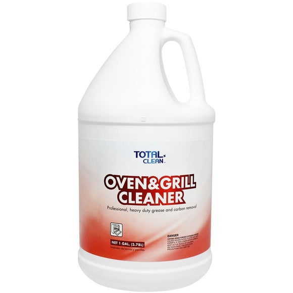 Total Clean Oven & Grill Cleaner (1 gal) 4ct Coffee Shop Supplies