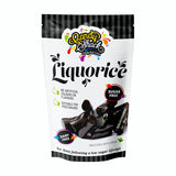 sugar free sweet liquorice, salty liquorice red strawberry liquorice sweets