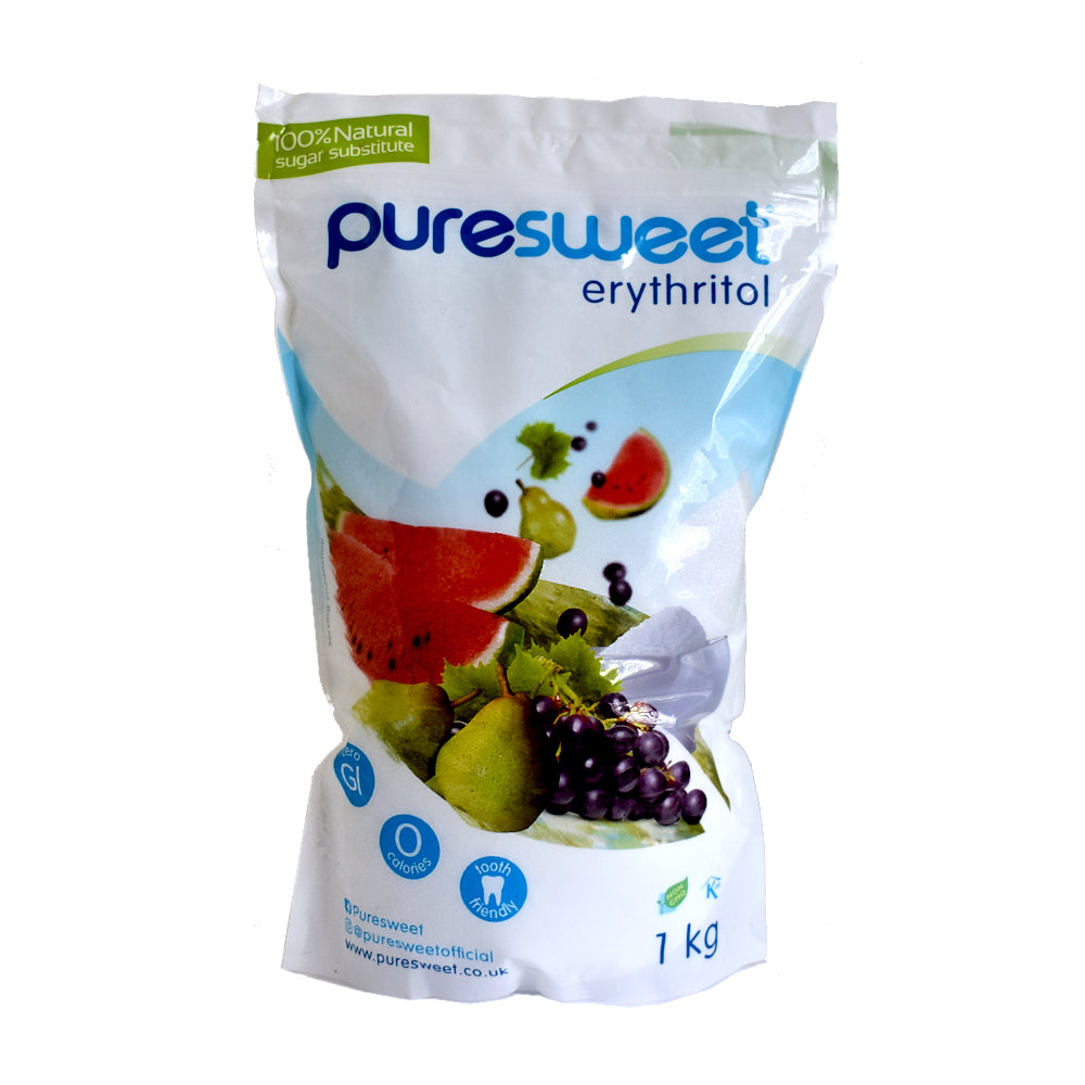 Puresweet Erythritol Sugar Substitute Sweetener 1KG Sweet Victory