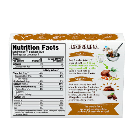 35 Sugar Free Pudding Nutrition Label - Labels 2021