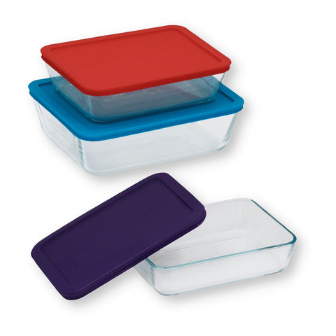 Pyrex Disney 100 Characters Glass Bakeware Set, 6 pc - Kroger