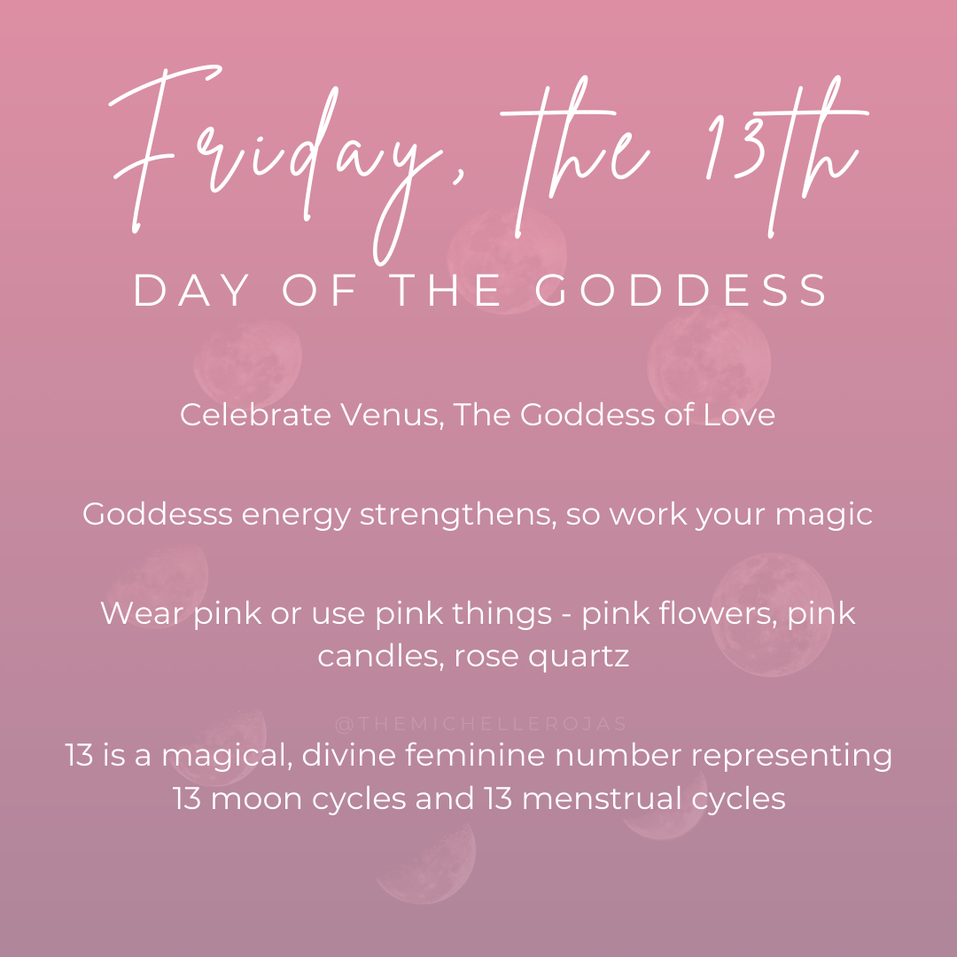 friday the 13th day of the goddesss