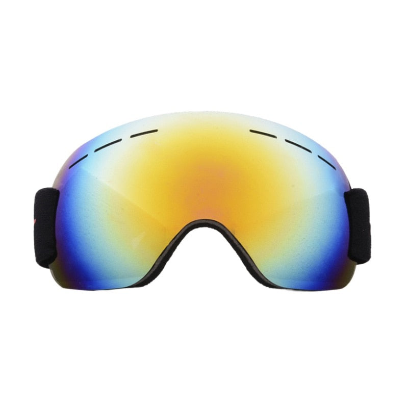 Unisex Skiing Goggles Double Layers anti-fog Big Ski Mask Glasses Skii ...