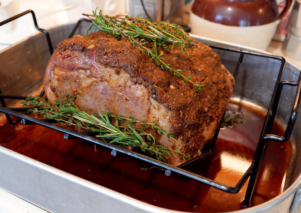 Mypanier de côte de boeuf sauce aux herbes