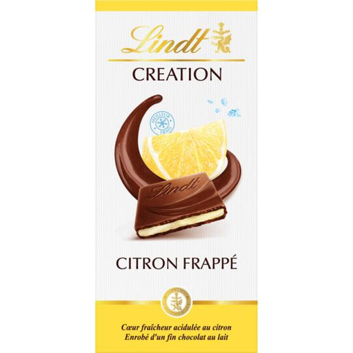 Top view of Lindt Creation Heavenly creme brulee Swiss milk chocolate bar  isolated on white – Stock Editorial Photo © usersam2007 #140894744