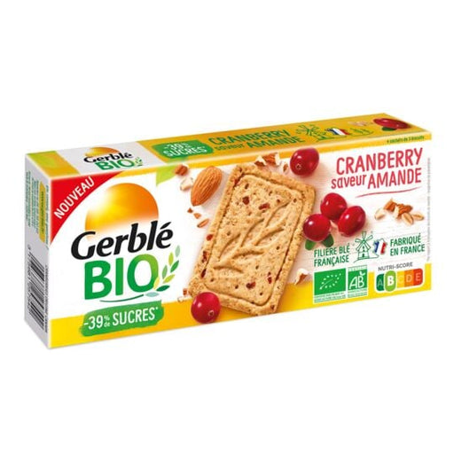 GERBLE / CEREAL BIO Gerblé 207811 SANS SUCRES AJOUTES - Biscuits x12  cacaoté vanille - Private Sport Shop